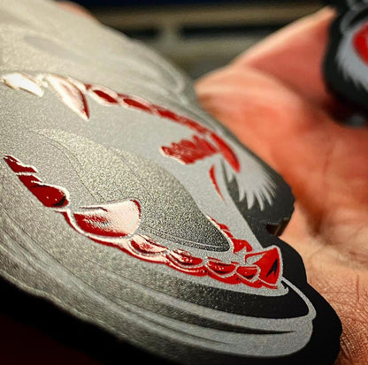 Red Toothed Gorilla Badges - Forged Concepts