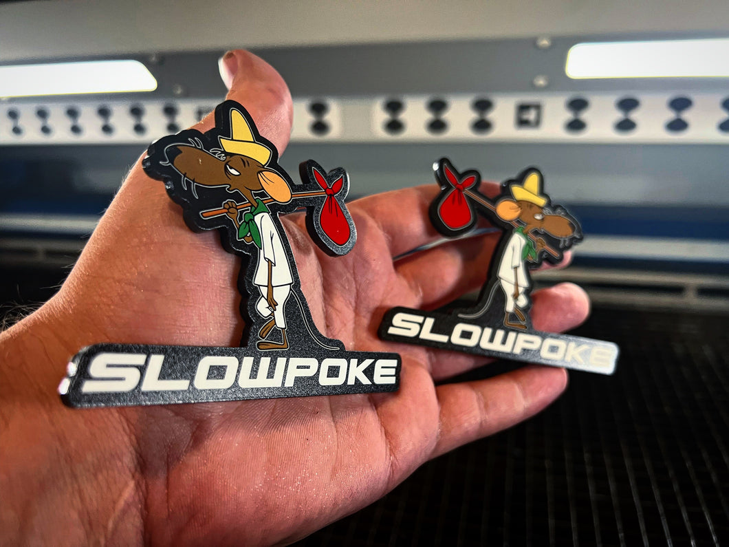 Slow Poke Badges (2 included)