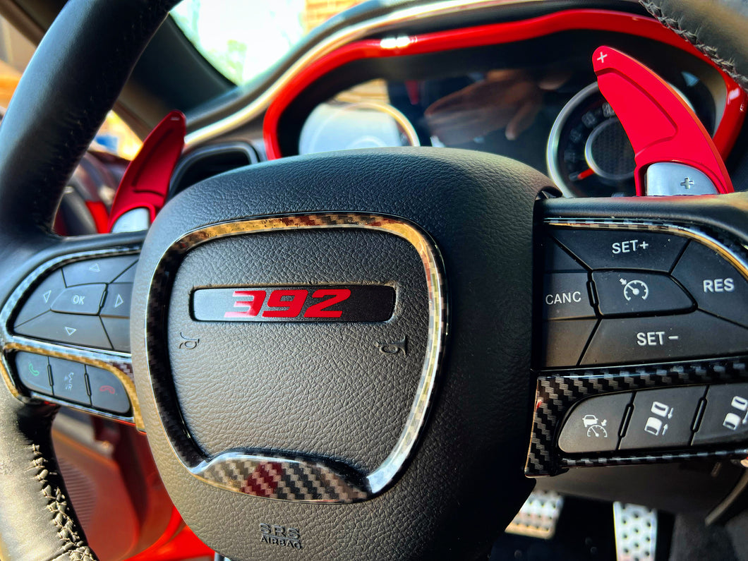392 Steering Wheel Insert